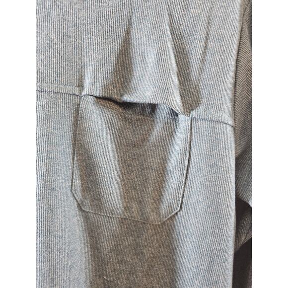 Arturo Calle Mens Blue Long Sleeve Round Neck T-Shirt Size Medium - Picture 2 of 7